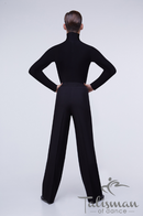 Men's tight-fitting golf for dancing, elastic guipure insert