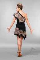 Short ballroom skirt