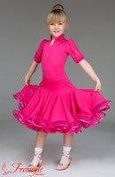 Supplex ballroom dance dress (skirt-two suns)