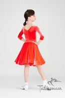 Velor ballroom dance dress