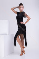 Long fringe tango blouse