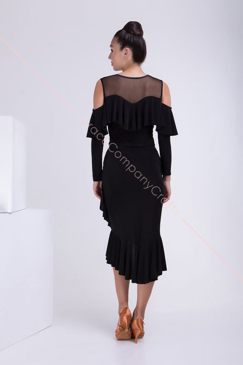 elegant western dress for women Purple Ballroom Dress | Gold Accents main image 0