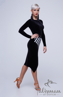 latin ballroom skirt