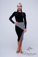 latin ballroom skirt