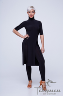 Black womens long golf for dancing