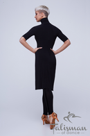 Black womens long golf for dancing