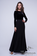 Long black skirt for dancing, long skirt, long maxi skirt, black dance skirt, maxi skirt
