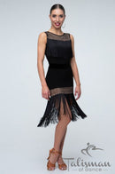 fringe ballroom skirt