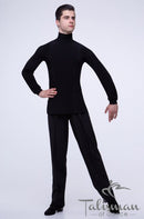 Men's golf for tight-fitting dances, with a high neck