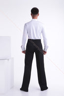 Men's jumpsuit for ballroom dancing. Men's shirt for dances