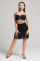 ballroom fringe skirt