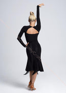 fringe ballroom skirt