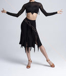 fringe ballroom skirt