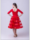 Lush dress for ballroom and sports dance