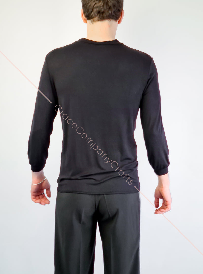 Men's long-sleeved sports t-shirt for training