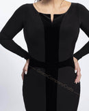 velor modest dance dress