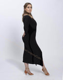 velor modest dance dress