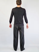 Men's long-sleeved sports t-shirt for training