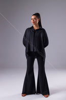 Women's dance pants for the dance floor, flared cut