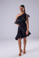 black dance dress