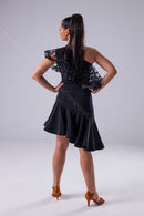 black dance dress