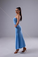 light blue dance dress