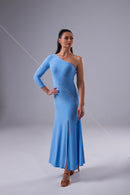 light blue dance dress