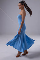 light blue dance dress