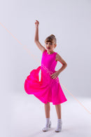 Rating dance dress from supplex and guipure