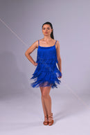 layered fringe dress