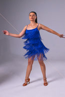 layered fringe dress