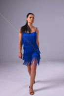 layered fringe dress