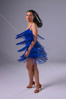 layered fringe dress