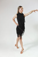 latin fringe dress