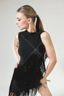 latin fringe dress