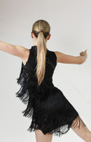latin fringe dress