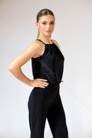 Jumpsuit for ballroom sports dancing