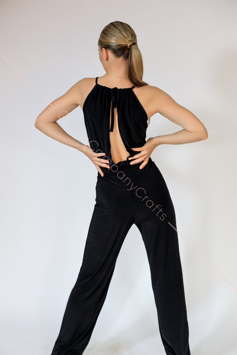 Jumpsuit for ballroom sports dancing