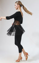 Ballroom dance tunic