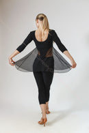 Ballroom dance tunic