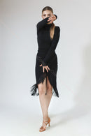 black rehearsal skirt