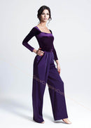 Long Sleeve Velvet Bodysuit