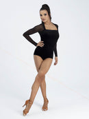 Open back bodysuit with bust cups