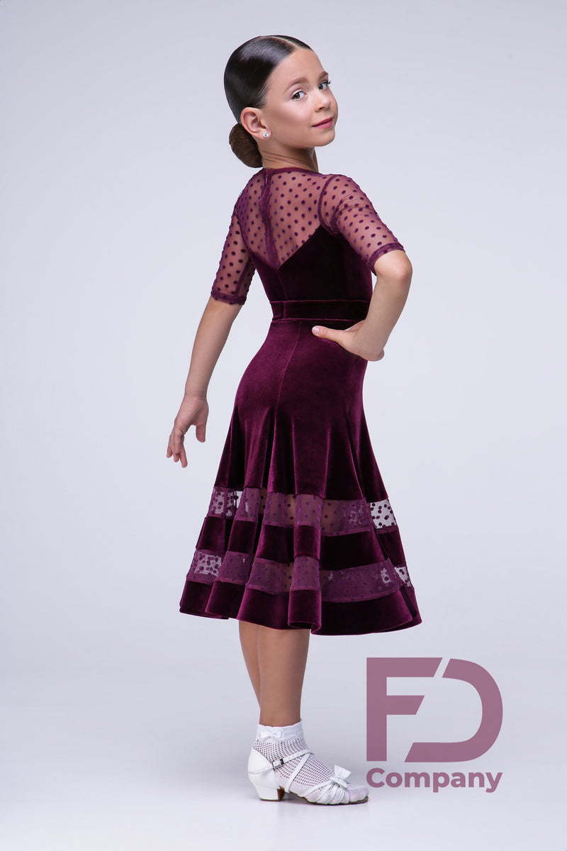 Rating dress for ballroom programs standard and latin based on bodysuit (two skirts)
