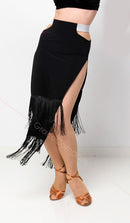 fringe dance skirt