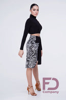 Animal print skirt for vibrant outfits