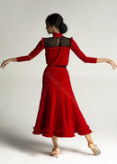 Evening dress.Dancewear.Party dress.Ballroom dance dress.Ballroom dress.Woman dress.Robe tango