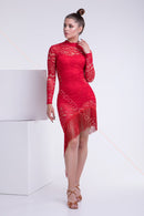 red ballroom dresses