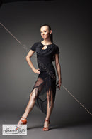asymmetrical dance skirt