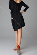 black salsa dress